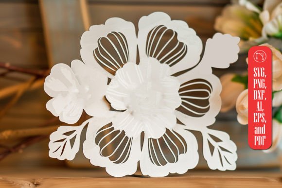 Delicate Floral Beauty in Every Cut