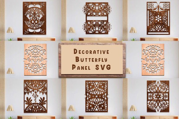 Elevate Your Craft with Decorative Laser Cut Panel SVG Bundle
