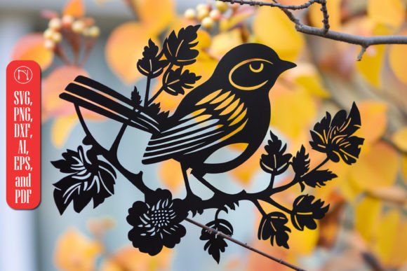 Laser Cut Bird Wall Decor: Nature-Inspired Elegance