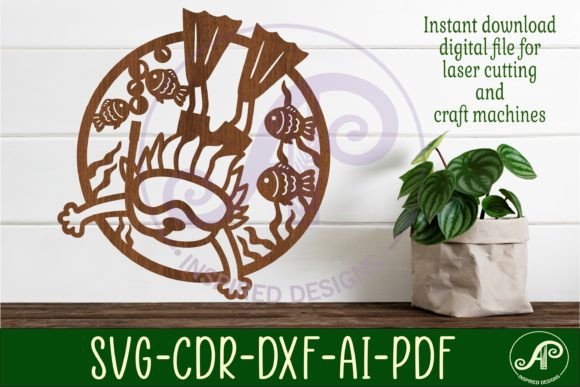 Snorkeling Boy Wall Art Sign: A Unique SVG File