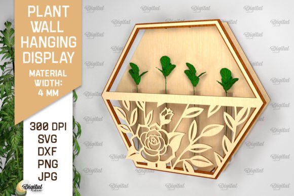 Transform Your Space with a Plant Wall Hanging Display Laser Cut